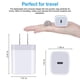 thumbnail image 5 of Cargador de pared USB C Pukiou 20W para Samsung Galaxy S25/S24 FE, 5 of 7