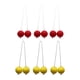 thumbnail image 2 of 6 Pelotas De Escalera Para Juego De Patio, Juego De Golf Para Exteriores, Color Amarillo Y Rojo, 2 of 5