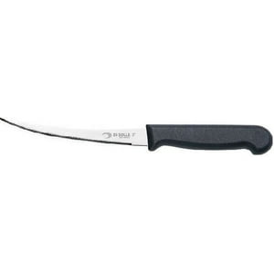Di Solle - Cuchillo Cortador De Tomates Negro Hoja De 12,7 Cms