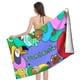 thumbnail image 4 of Tuca y Bertie Toalla de playa de secado rápido con diseño temático, regalo para mujeres y niñas, ideal para cumpleaños, fans, amantes de la música, uso en la playa o al aire libre, 78 × 150 cm, 4 of 6