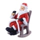 thumbnail image 4 of Tabla Santa Claus Silla Mecedora Estatuillas Juguete Decoración De Fiesta De Navidad Adorno, 4 of 5