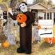 thumbnail image 4 of Inflable COMIN 183 cm Calabaza Asesina con LEDs, 4 of 6