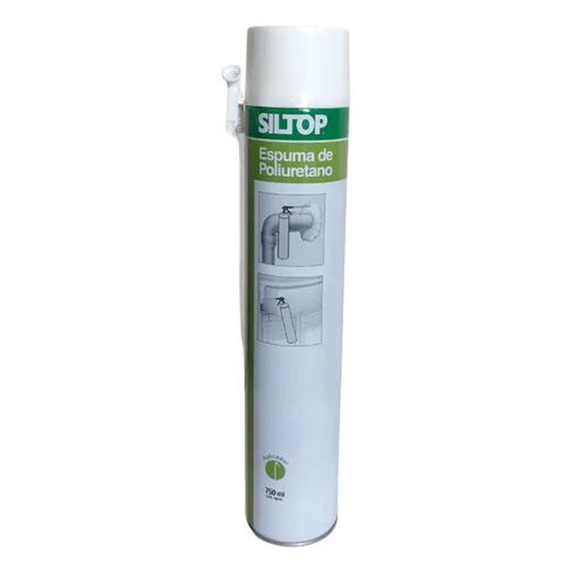 Metalfer - Siltop Espuma Expansiva Poliuretano 750ml Sellado Aislamiento Hogar