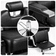 thumbnail image 4 of Sillon Barbero Neumatico Nanofort Barberia Peluqueria Spa Negro, 4 of 7
