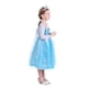 thumbnail image 5 of Vestido de cosplay azul iTVTi con disfraz de princesa con accesorios de 6 a 7 años, 5 of 7