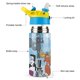 thumbnail image 3 of El Show de Rocky y Bullwinkle Botella de Agua con Tapa Pop Top de Un Toque, Acero Inoxidable, a Prueba de Fugas, para Deportes, Botella Infantil azul 12 oz, 3 of 6