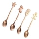 thumbnail image 3 of Juego De Cucharas Navideñas Encantadoras De 4 Piezas Mezcla Reutilizable Para Navidad Año Nuevo Azúcar Rosa Aureato, 3 of 3