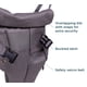 thumbnail image 3 of Silla Safari icónica Baby Exerciser Jolly Jumper, color gris, 3 of 7