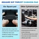 thumbnail image 4 of Almohadilla para hip thrust extra gruesa para barra, 4 of 6