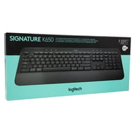 Logitech - 920-010910 Teclado K650 Wireless Grafito Español Open Box