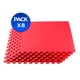 thumbnail image 1 of Tatami 1.2 cm grosor x 62 x 62 cm Rojo Pack 8x, 1 of 5
