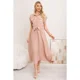 thumbnail image 1 of Maxi Vestido Largo Mujer Tela Tipo Jeans Con Mangas Premium 3373, 1 of 3