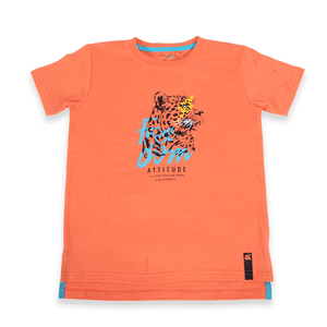 Polera Niño Naranjo Pillin