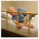 thumbnail image 3 of Baranda Seguridad Cama Bebe Plegable Plaza Super King 94x36 Marrón Liso, 3 of 4