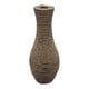 thumbnail image 1 of Jarron Florero Decorativo Tejido Rattan Moderno Café 50 CM, 1 of 7