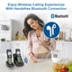 thumbnail image 3 of Teléfono inalámbrico VTech VG131-21 DECT 6.0 de 2 auriculares con Bluetooth, 3 of 9