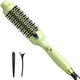 thumbnail image 1 of Cepillo térmico Wavytalk Ionic Heated, redondo, 3,8 cm, color verde, 1 of 3