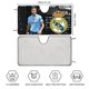thumbnail image 2 of Rodri Parasol para Parabrisas Delantero Protector Plegable, Visera Solar para Auto Bloquea Rayos UV Mantiene tu Vehículo Fresco 130cm*70cm, 2 of 6