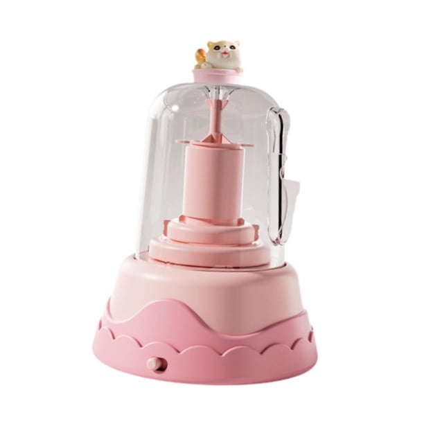 Rueda de cerámica eléctrica para niños, kit de cerámica completo, máquina de cerámica portátil Creative Educational Toy , Rosa