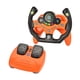 thumbnail image 5 of Juego De Volante Con Pedal De Freno, Juguete Copiloto Para Interacción, Fiesta Interior, Color Naranja, 5 of 5