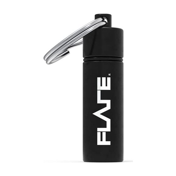 Llavero FLARE AUDIO 16mm Negro Impermeable