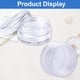 thumbnail image 2 of 20 frascos de plástico vacíos para cosméticos, frascos de muestra de 5 ml para cosméticos, frascos de viaje para artículos de tocador, mini envases para cosméticos, frascos para cosméticos femeninos,, 2 of 8