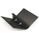 thumbnail image 3 of Soporte de pie Displays2go negro de acero, cuña para señal de 72" de altura, 3 of 5