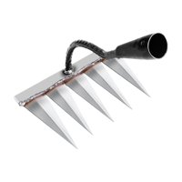 Ioensy - Rastrillo De Eliminación De Malezas Rastrillo De Agarre Rastrillo De Jardín Para Jardinería En El Patio Trasero De La Granja 5 Dientes