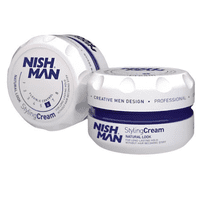 Nish Man - Crema Moldeadora Para Cabello Rulos Hombre N6 Nishman 150Ml