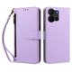 thumbnail image 3 of Funda con Billetera para [TCL K32/TCL K33] con Bolsillo Zipper y Tarjetero Morado claro, 3 of 6
