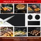 thumbnail image 3 of Juego de 3 alfombrillas antiadherentes Grill Magic para barbacoa, 40 x 33 cm, 3 of 8