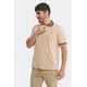 thumbnail image 2 of Polera Hombre Slim Cuello Camisero Beige - ll, 2 of 4