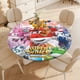 thumbnail image 4 of Super Wings-theme Fitted Round Tablecloths Elastic Edged Table Covers Waterproof Table Cloth for Kitchen Holiday Party Tables Decor 120cm, 4 of 6