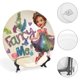 thumbnail image 4 of Fancy Nancy Plato decorativo de porcelana fina (bone china), plato decorativo de cerámica para hogar, oficina, soporte de pared, platos decorativos para dormitorio - 6 pulgadas (15 cm), 4 of 6