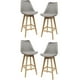 thumbnail image 5 of Set De 2 Pisos De Bar Tulip Gris Madera, 5 of 5