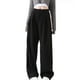 thumbnail image 2 of Pack 3 Pantalone Vestir Tiro Alto,pantalones Pierna Ancha Unicolor, 2 of 6