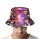 thumbnail image 4 of Psico Móvil Sombrero bucket para adultos, gorra de protección solar, sombrero de pescador plegable para viajes al aire libre, pesca y actividades de verano, 4 of 6