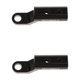 thumbnail image 2 of 2 Piezas Motocicleta Espejo Retrovisor Expansor Soporte Adaptador Montaje Negro, 2 of 5