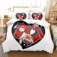 thumbnail image 1 of v1868 Bed Sheets The Nightmare Before Christmas Bedding Set Printing Home Decoration Pillowcase Quilt Cover Cute Gift To Family and Friends 3-Piece Bedding Set (1 Duvet Cover + 2 Pillow Shams) Bed She, 1 of 5