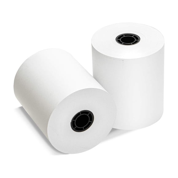 (30 Rollos) Papel Térmico ROLLXY Libre de BPA 3.125x70 m
