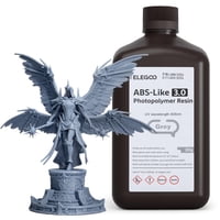 Impresora 3D De Resina Elegoo Tipo Abs 3.0 2000 G Gris Para Msla/Lcd/Dlp