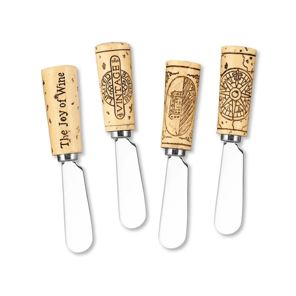 Esparcidor de queso y mantequilla Supreme Housewares Vintage Wine Cork