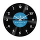thumbnail image 3 of Reloj de pared al revés, reloj colgante de pared con números de Arabia, Relojes de pared decorativos creativos de 12 pulgadas para decoración de pared, 3 of 5