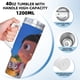 thumbnail image 5 of Agnes de Mi Villano Favorito Vaso aislado de acero inoxidable con asa, diseño temático, regalo para familia, amigos y fans; incluye pajita y encaja en el portavasos estándar, 40 oz, 5 of 6