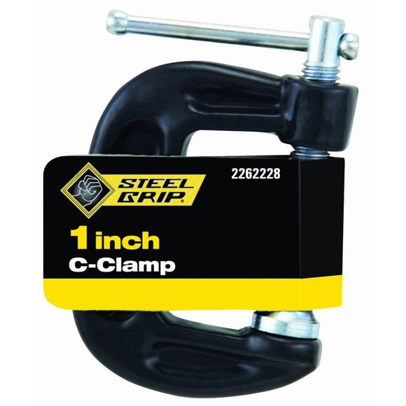 Tornillo de acero resistente C-Clamp ACE SteelGrip de 1 pulgada