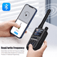 thumbnail image 3 of Baofeng UV 5R Mini Ham Radio Multi-Bandas Walkie Talkies Programación inalámbrica 999CH Banda de aire Radio de dos vías NOAA Policía que recibe  gris(2pcs), 3 of 6