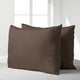 thumbnail image 2 of Set 2 Almohadas Premium Eco Colores 50x70 Chocolate, 2 of 2