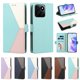 thumbnail image 5 of Cartera Plegable para Honor 200 Smart, PU Tricolor con Ranuras, Verde, 5 of 6