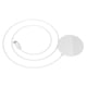 thumbnail image 3 of Cargador inalambrico Hoco CW28 Tipo C Hasta 15 Watts Blanco, 3 of 3