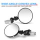 thumbnail image 3 of Espejos para Motocicleta MICTUNING Redondos Plegables de 3" 22 mm, 3 of 7